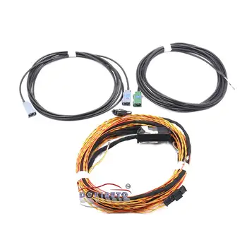 

FOR VW Touareg 7P6 High Line Rear Camera KIT Guidance Line Install harness Wire Cable 7P6907441A