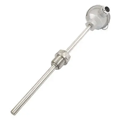 

0-800C Degree Rod Length 150/200/250/350/400/450mm Waterproof Cover Temperature Thermocouple Sensor K Type