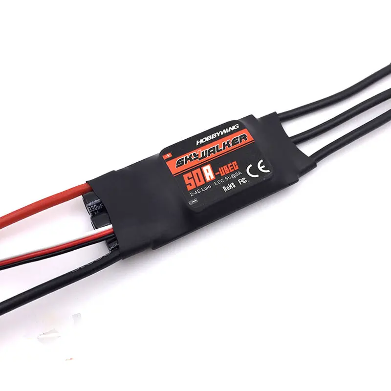 QX MOTOR 70 мм 6 лезвий Ducted Fan EDF с 2839 3000KV Motor Brushless 50A esc для радиоуправляемых моделей