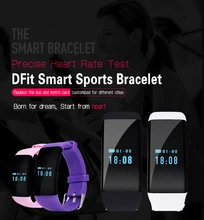 Bluetooth4.0 Smart Watch D21 Wristband Smartwatch Bracelet Band Heart Rate Smartband Activity Tracker Fitness for IOS Android
