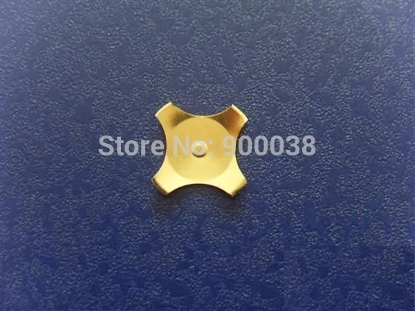 

10pcs Metal Dome 12.0 mm Diameter Cross type gold plate switch center Dimple 300 GF snap dome Rohs