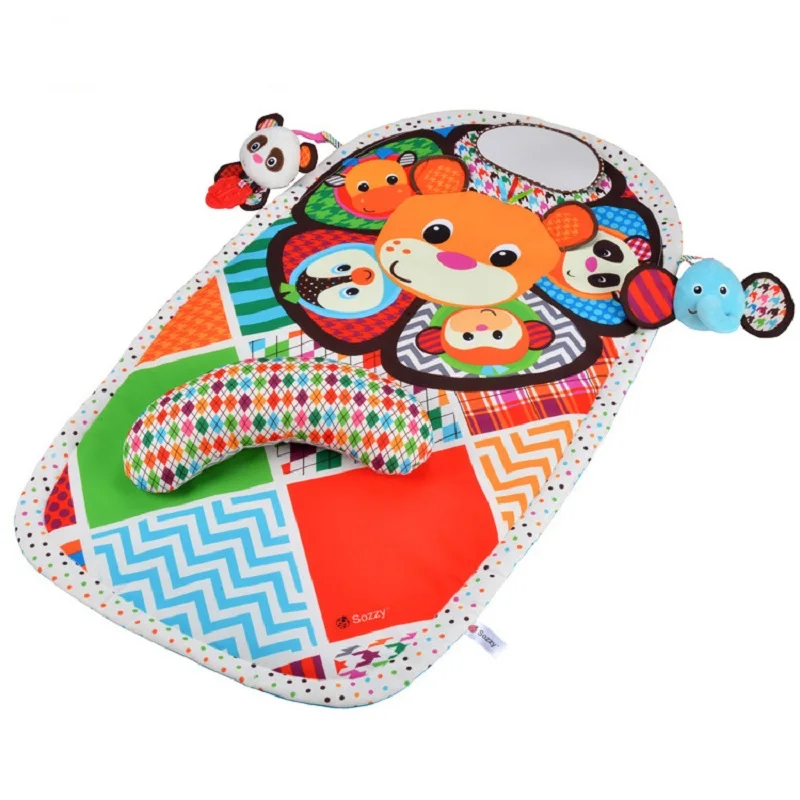 Cartoon Soft Baby Play Mat Kids Rug Floor Mat Boy Girl Carpet Game Mat Baby Activity Mat For Children Educational Toy