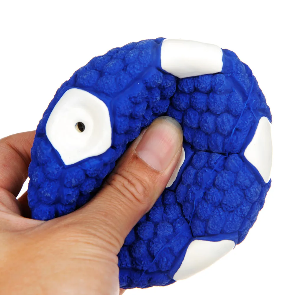 HOOPET Pet Dog Toy Balls Squeak Puppy Toys Interesting Tennis Football Tooth Cleaning Toys for Dogs 5