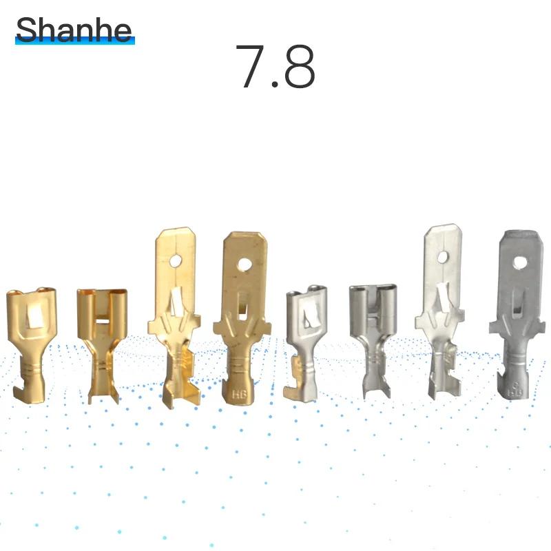 

20PCS 7.8mm Terminal 7.8 Male Female for H4 connector