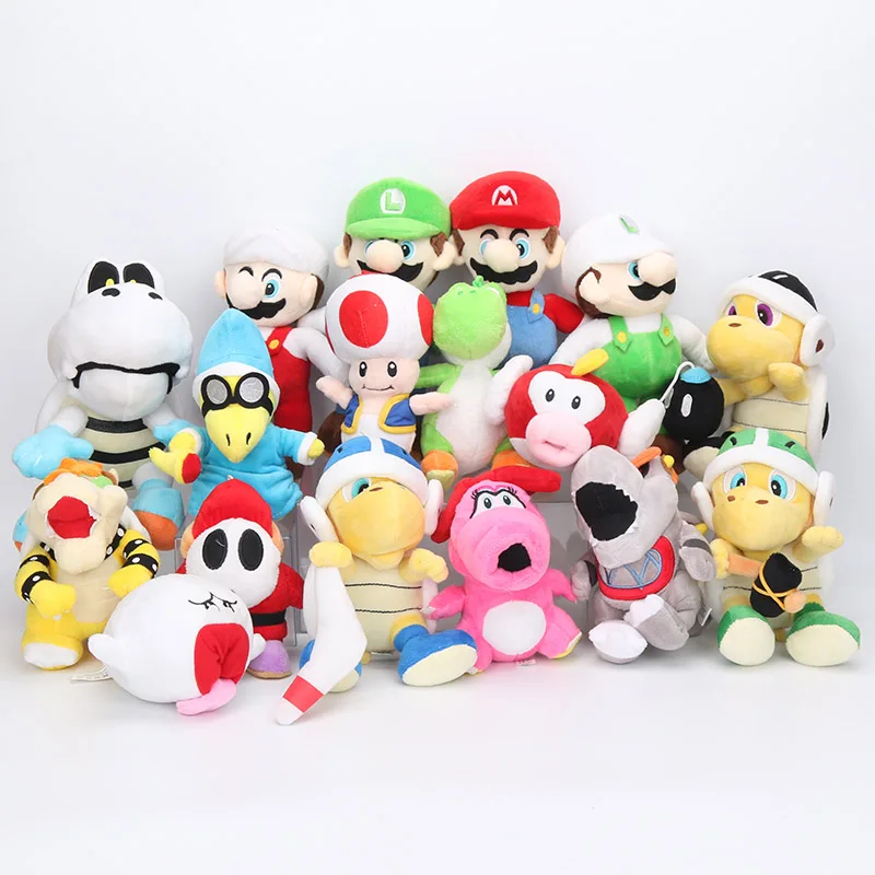 mario stuffed toys