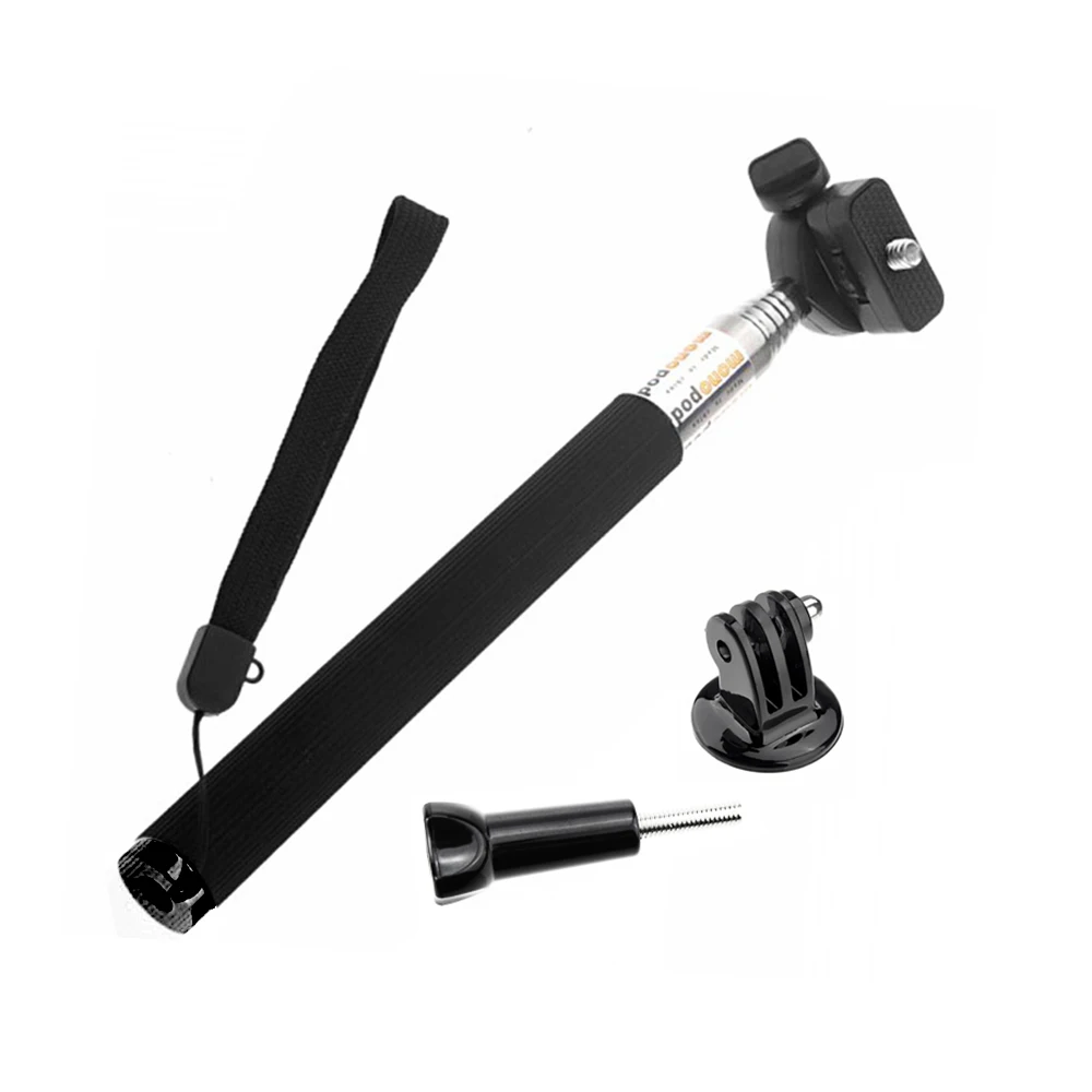 

Adjustable Tripod Extendable Monopod Selfie Stick for Gopro Hero 7 6 5 4 3+ Accessories for xiaomi for yi 4k II 2 for SJ4000