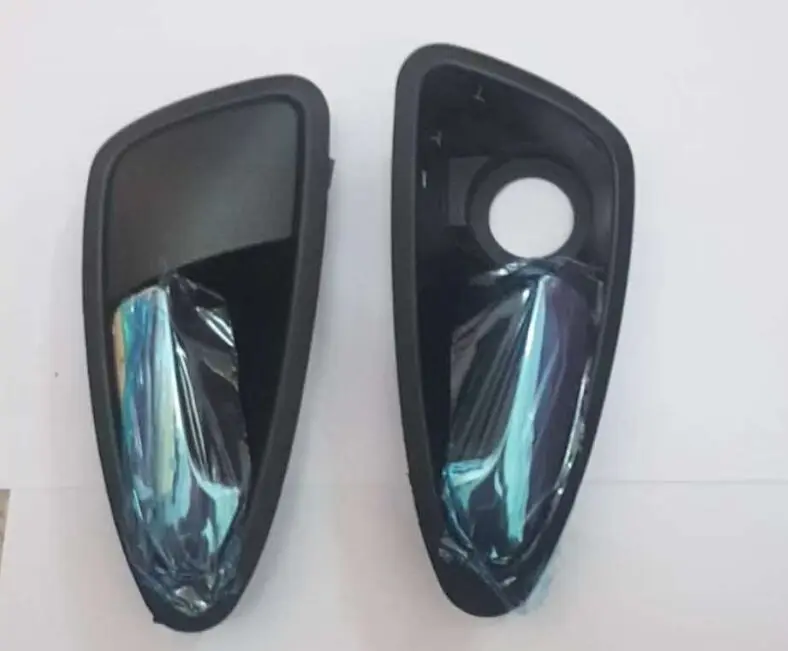 Left / Right Black Door Handles Auto Inner Door Handles ABS 6J0837113A 6J1837113A Car Interior for SEAT Ibiza 2009-2012 GW - Цвет: pair right left