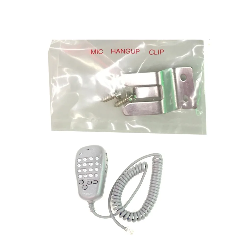 For FT-1807 FT-1802 FT-7800 FT-8800 FT-8900 mobile car cadio walkie talkie mic speaker mounting iron clip (2)