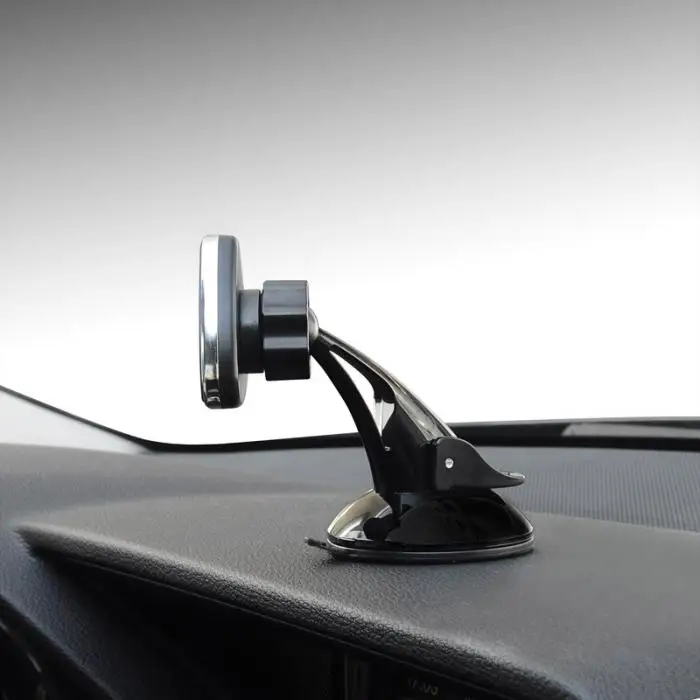 360 градусов Поворот на лобовое стекло автомобиля сосать кронштейн Магнитная подставка для iPhone 6/6s 7/7 plus samsung S7 XR6