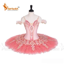 Профессиональная балетная пачка, темно-розовая, для женщин, Щелкунчик, фея, кукла, сценические костюмы для балета, Спящая красавица, блинная пачка, бархат, BT693