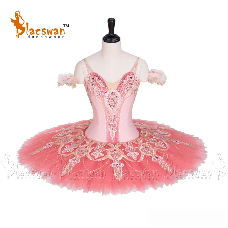 

Professional Ballet Tutu dark Pink Women Nutcracker Fairy Doll Ballet Stage Costumes Sleeping Beauty Pancake Tutus Velvet BT693