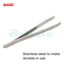 Анти-статический Керамика антистатические щипцы-пинцет Нержавеющая сталь ручка Керамика термостойкие Пинцет ручка 200 шт./лот