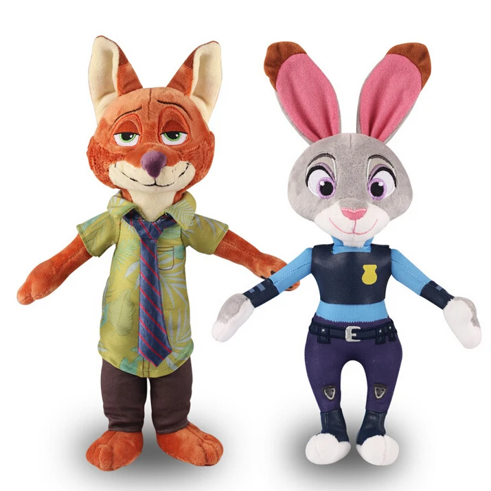 30 cmcute zootropolis плюшевые мягкие куклы для детей фильма зверополис кролика Джуди