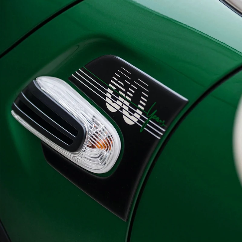 

Car Interior Decorative Epoxy Glue Sticker 60th Anniversary Edition Handle Sticker For BMW Mini Cooper JCW S One Car Accessories