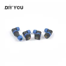 SP16 IP68 водонепроницаемый док авиационным соединителем с разъемом «папа» и муфтовый стыковочный переводник 2/3/4/5/6/7/9 контактный разъем для монтажа в панель Кабельный разъем