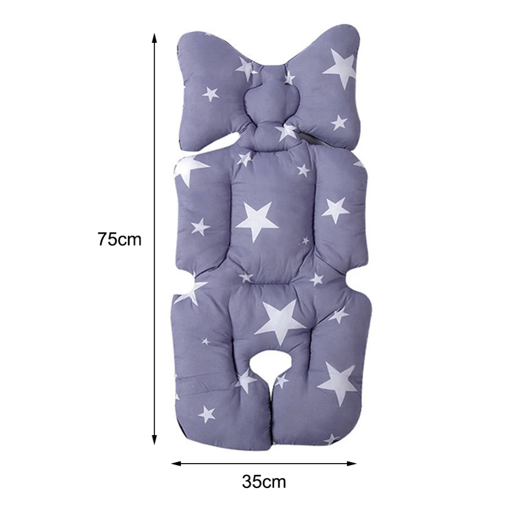 

MrY 2019 New Baby Kids Soft Car Seat Stroller Cushion Pad Mat Head Body Support Pillow Baby supplies