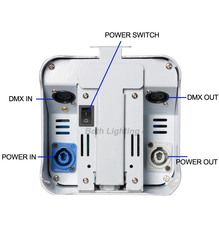 Wifi &Remote Uplighting Smart DJ 4x18w RGBWA UV 6in1 Battery Operate Wireless DMX LED Uplight for Wedding