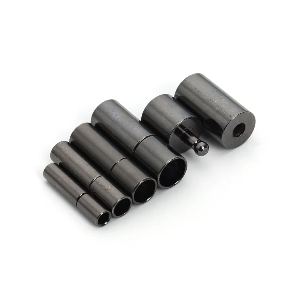 20 шт. Концевики для ювелирных изделий 2 5/2/3/4/5/6 мм|end clasp|metal end capsround leather cord |