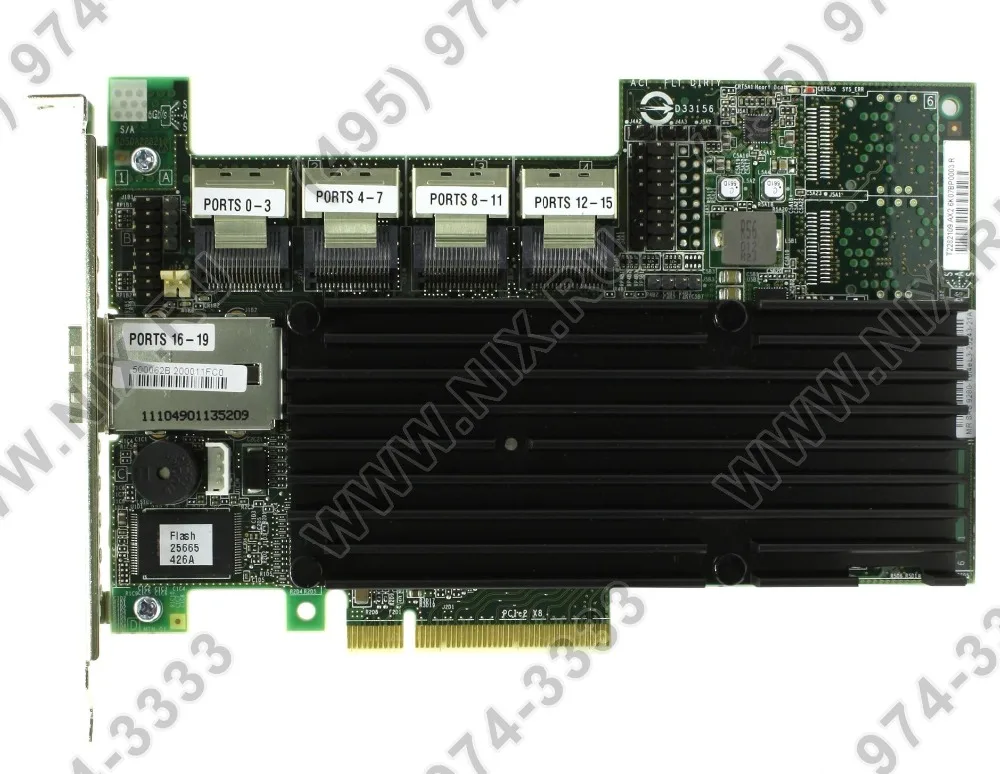 RaidStorage Avago LSI MegaRAID SAS 9280 16i4e LSI00210 20 Puerto 512MB