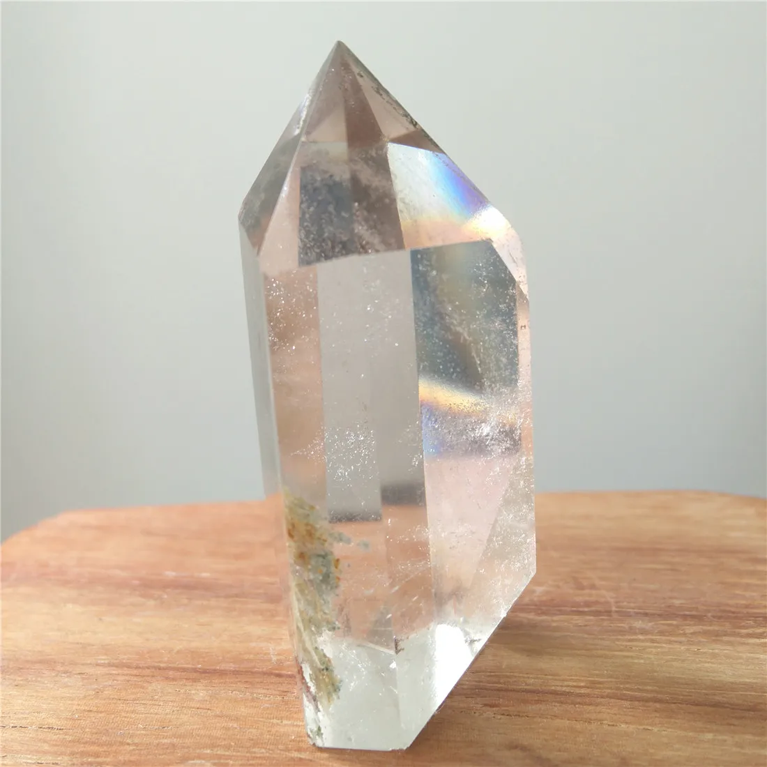Кристалл призрака точечный камень камни Кристаллы Wicca Cristal Islande Pierre Naturelle Et Cristaux
