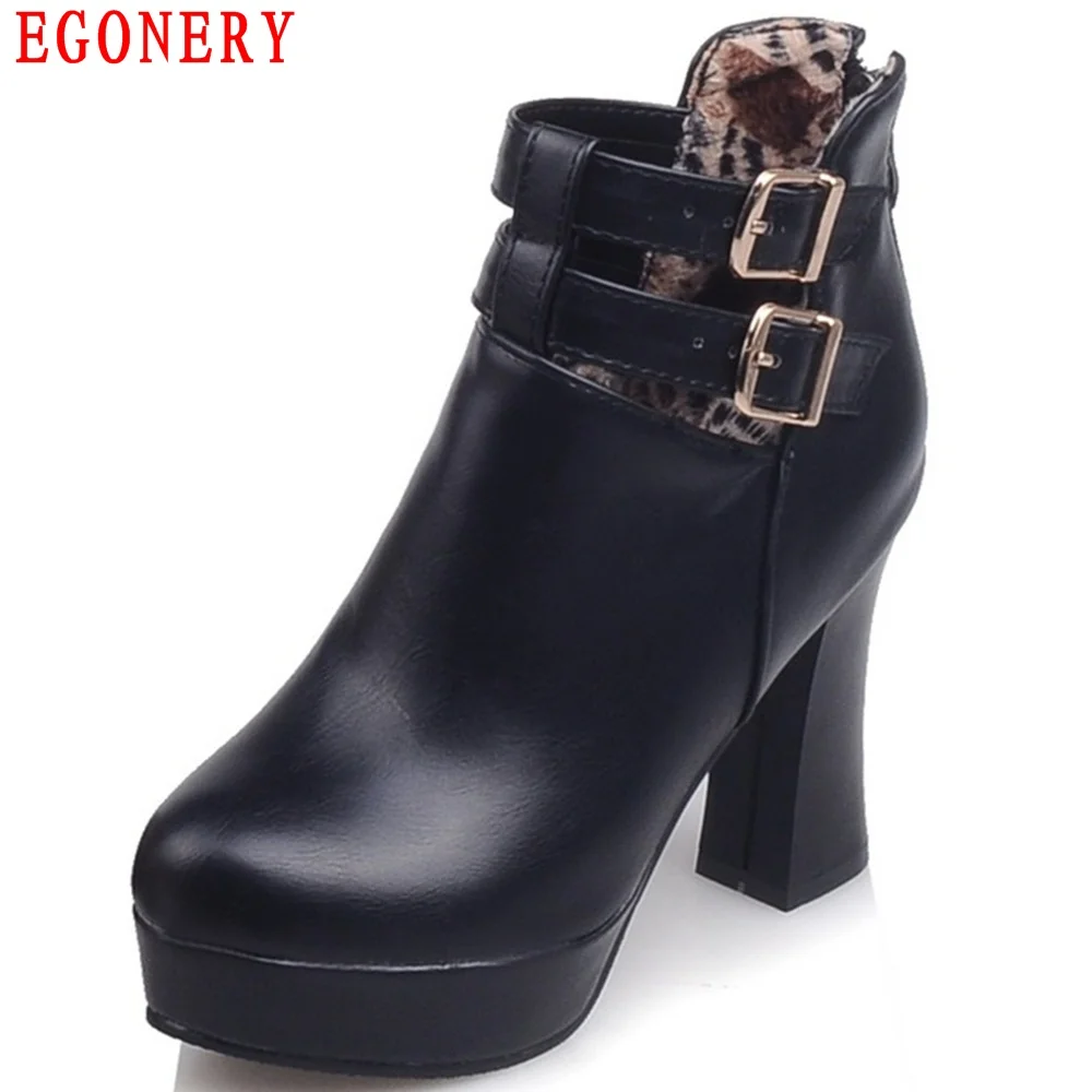 high heel ankle boots with zip