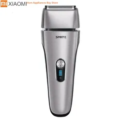 Maquinilla de Afeitar Eléctrica Xiaomi Mijia Smate de 4 Cuchillas I-Shaver Eléctrica 3 Minutos de Carga Rápida 4-Shaver Seco Y Mojado a Prueba de Agua Maquinilla de Afeitar Eléctrica Xiaomi Mijia Smate de 4 Cuchillas I-Shaver Eléctrica 3 Minutos de Carga Rápida 4-Shaver Seco Y Mojado a Prueba de Agua