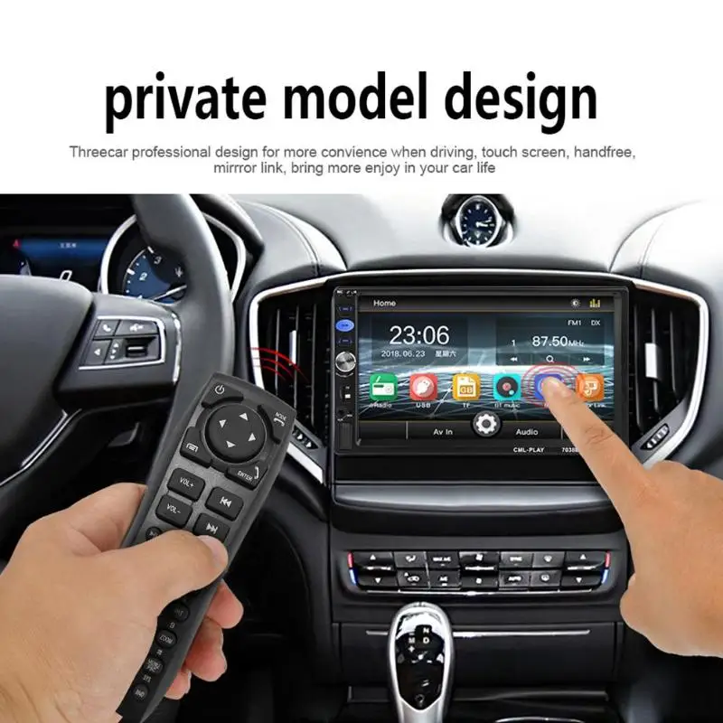 7038B 2 Din Car MP5 No Camera/with Camera Multimedia Autoradio 7\ 7038B 2 Din Car MP5 No Camera/with Camera Multimedia Autoradio 7\
