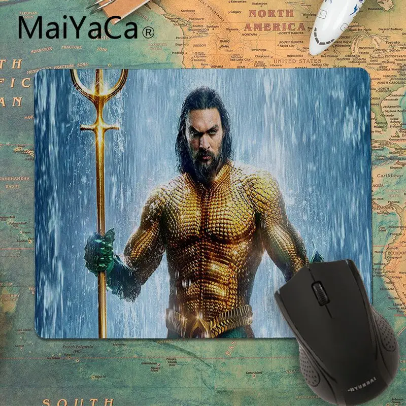 MaiYaCa Aquaman movie индивидуальные коврики для мыши компьютерный Аниме Коврик и