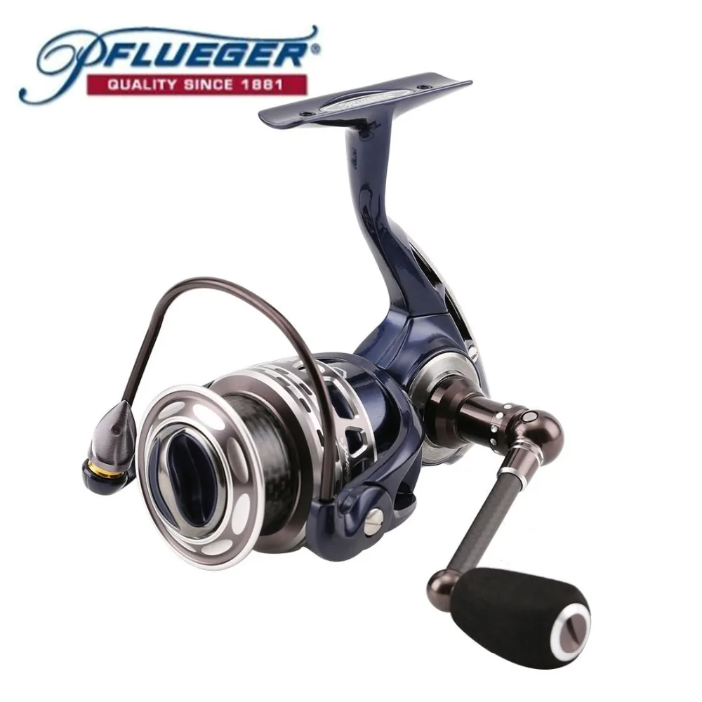 Оригинальная Рыболовная катушка Pflueger PATRIARCH 9525 9530 9535 спиннинговая 9 + 1BB 5 2: 1 для