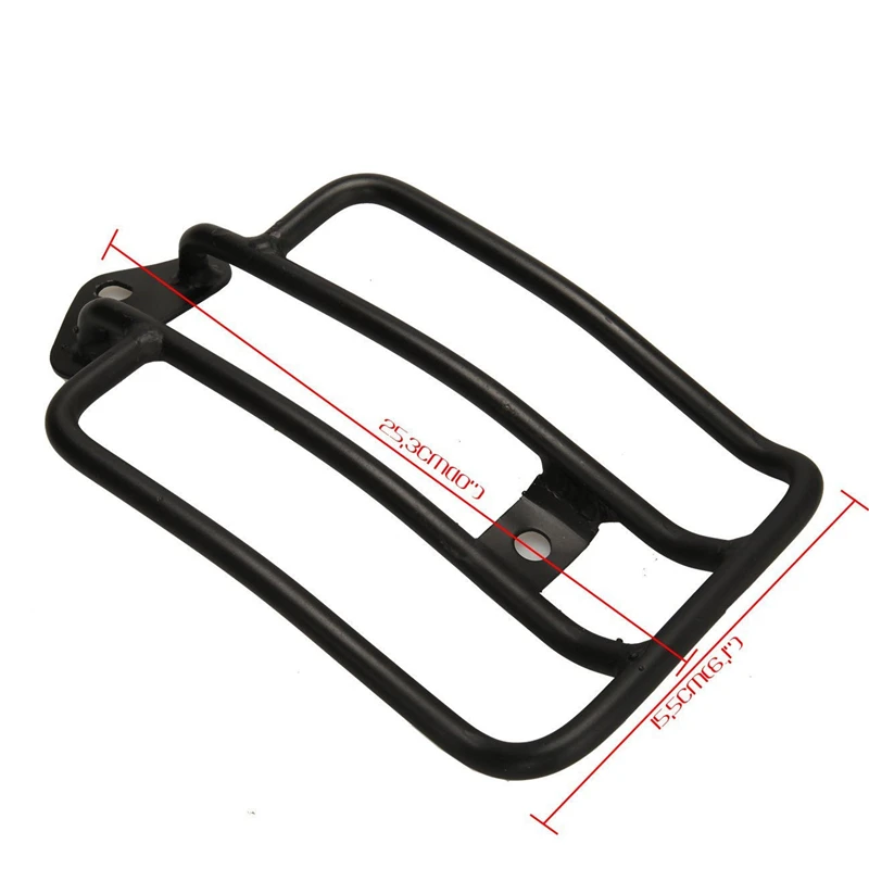 Aluminum Motorcycle Luggage Carrier Support Shelf Case Tail Box Rack
