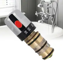 Медный термостатический смесительный клапан для душа контроль температуры душа клапан для смесителя G1/2 аксессуары для ванной комнаты