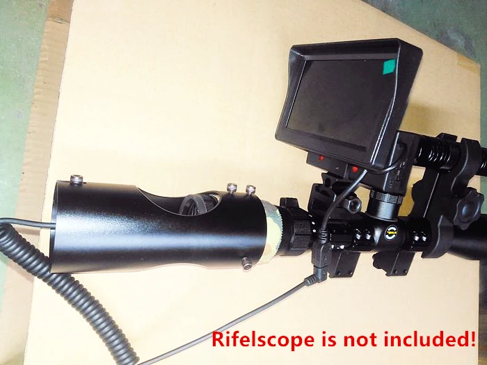 DIY Digital Infrared Camera Rifle Scope Night Vision Scope