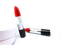 flash drive custom Girls and Ladies Red Lipstick 8GB USB Flash Drive metal 2.0 Pen Memory Stick for PC