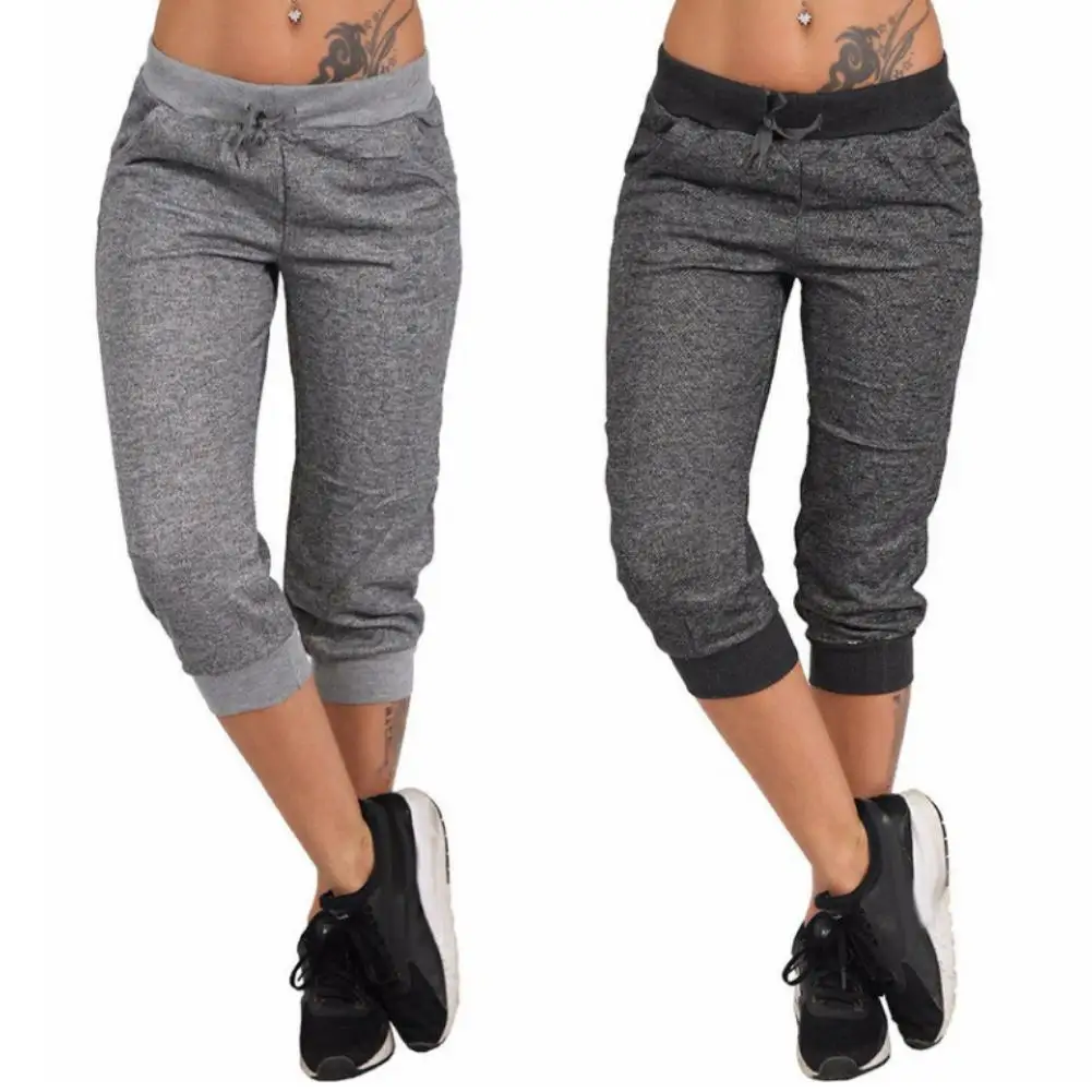 Summer Sports trousers women Summer Drawstring Casual Loose Capri pants women Jogging Baggy Harem Trousers hot cargo pants women Summer Sports trousers women Summer Drawstring Casual Loose Capri pants women Jogging Baggy Harem Trousers hot cargo pants women