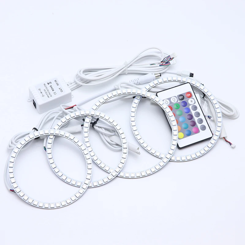  For Chevrolet AVEO Sonic T300 2011 2012 2013 2014 Multi-color Led Angel Eyes Kit RGB Halo Rings Day - 32984238832