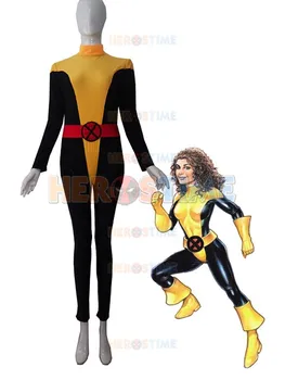 

Kitty Pryde Shadowcat Spandex X-men Superhero Costume halloween cosplay zentai suit The most popular