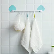 Беспробиваемый кухонный крючок держатель для кухонных приборов Подвеска для ванной комнаты, настенный пластиковый wx8070952