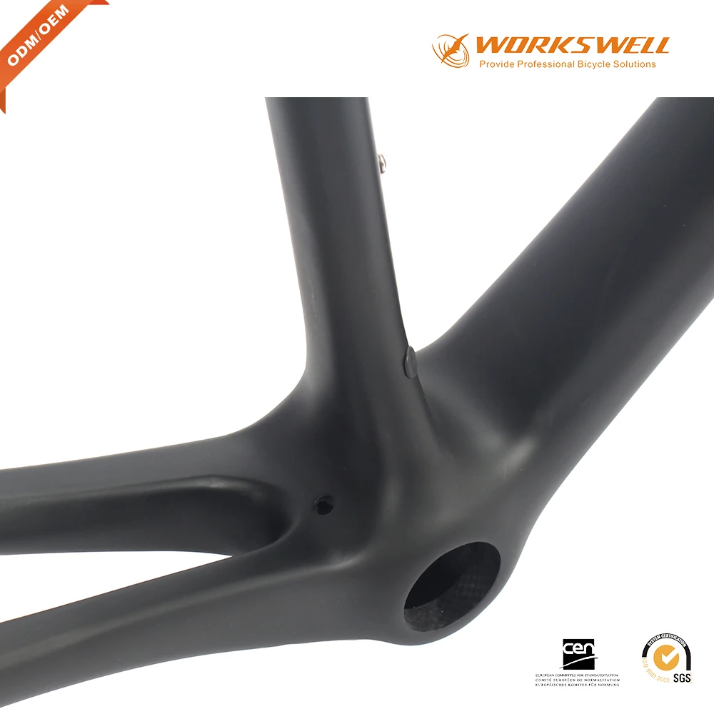 WCB R 093 T1100 815g карбоновая рама для шоссейного велосипеда 54 см UD black BB86 дорожная