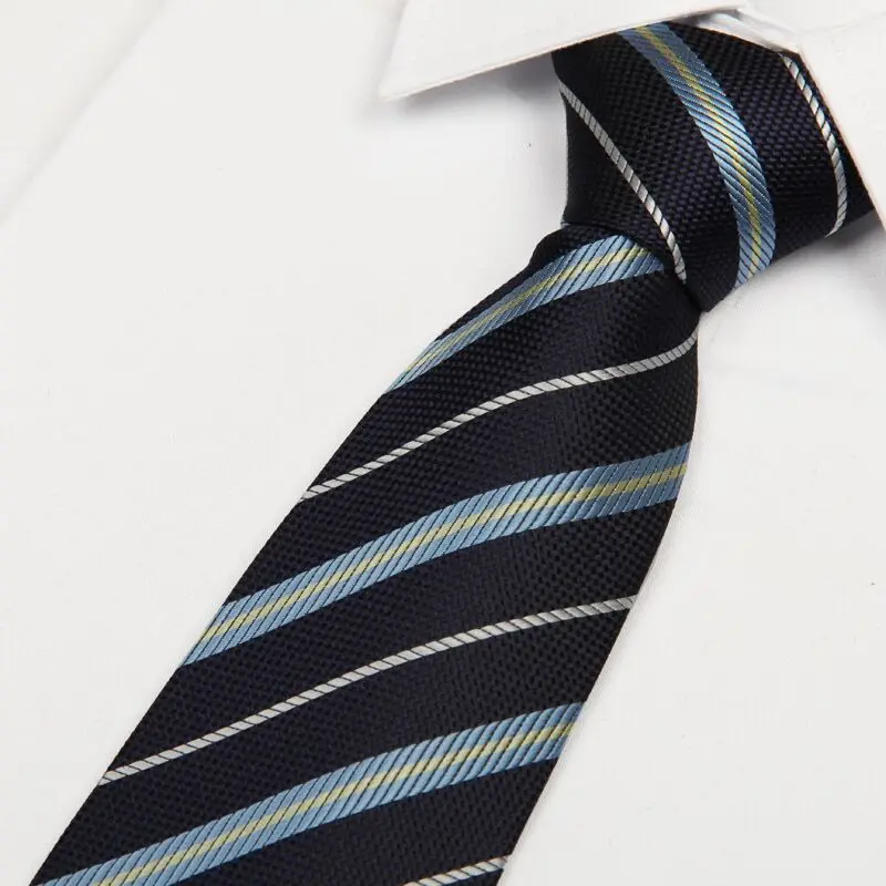 8 см шелковый галстук для мужчин жаккардовые галстуки для взрослых gravatas masculinas seda Высокое качество - Цвет: NH02