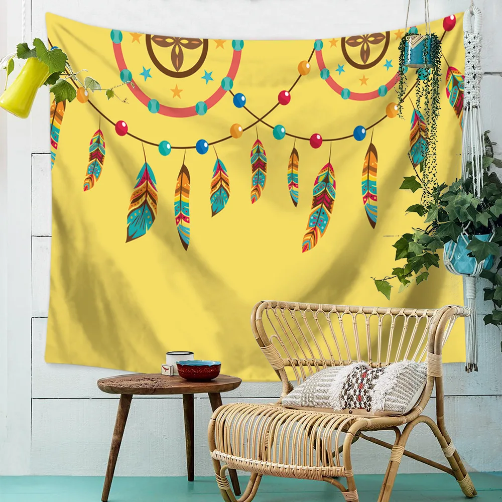 Bohemian Indian Large Boho Hippie Dreamcatcher Dream Catcher Tapestry