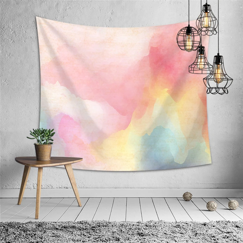 

200X150cm Colorful Cloud Sky Tapestries Scenery Printed Wall Hanging Wall Decoration Tapestry Beach Tunic Thin Polyester Mat