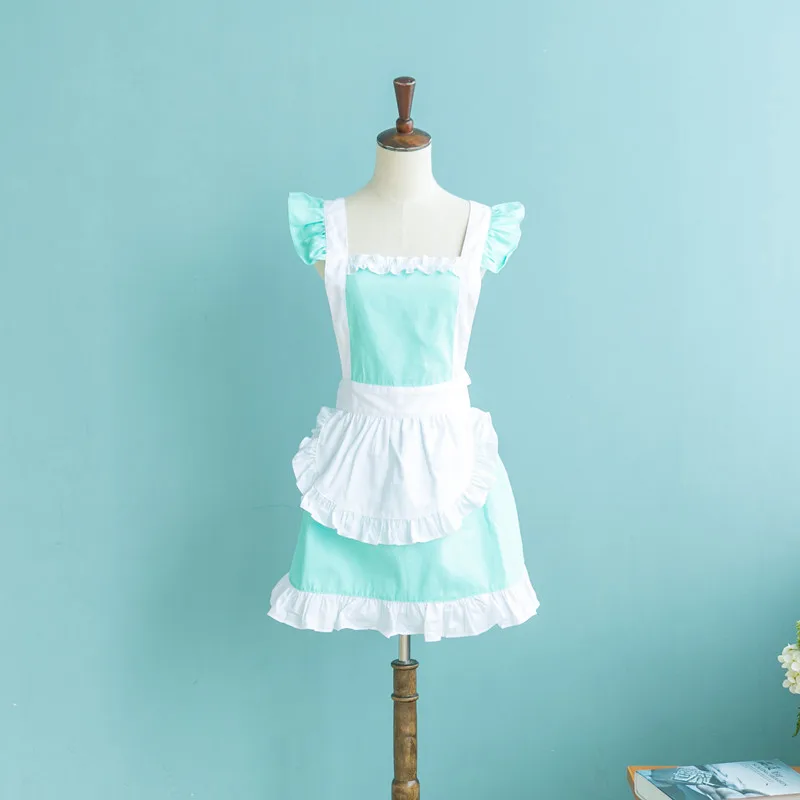 Cotton aprons for woman multiuse kitchen apron fashion coverall Commercial Restaurant Home Bib delantal cocina cleaning apron