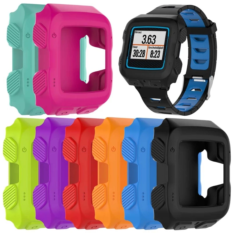 OOTDTY 1x силиконовая кожа Защитный чехол Крышка для Garmin Forerunner 920XT спортивные часы