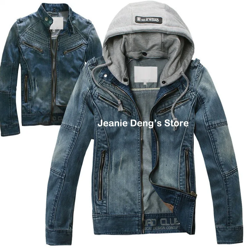 Popular Jean Jacket for Men with Hood-Buy Cheap Jean Jacket for