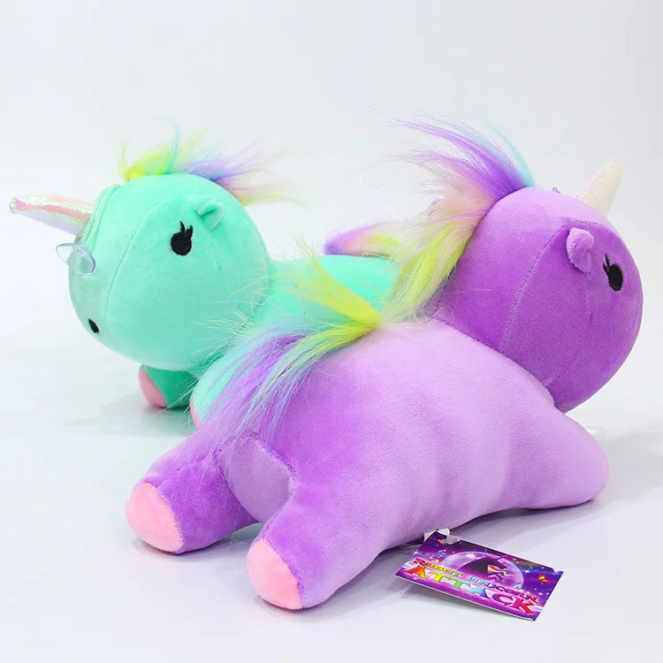 4 шт./лот Rainbow Unicorn Плюшевые игрушки Мягкая Животные Kawaii плюшевая игрушка единорог Мягкие плюшевые куклы для детей и игрушки для девочек Kawaii