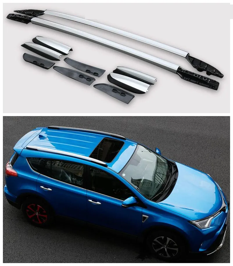 

Car Roof Racks Luggage rack Roof Racks For Toyota RAV4 2013.2014.2015.High Quality Brand New Aluminium Modification Accessories