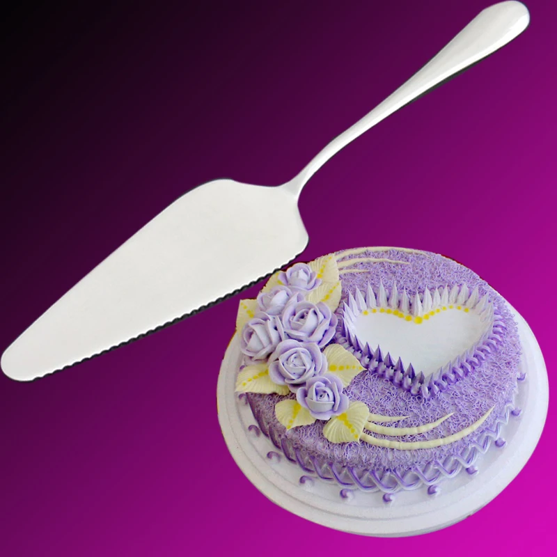 Personalized Stainless Steel Wedding Cake Knife Server
