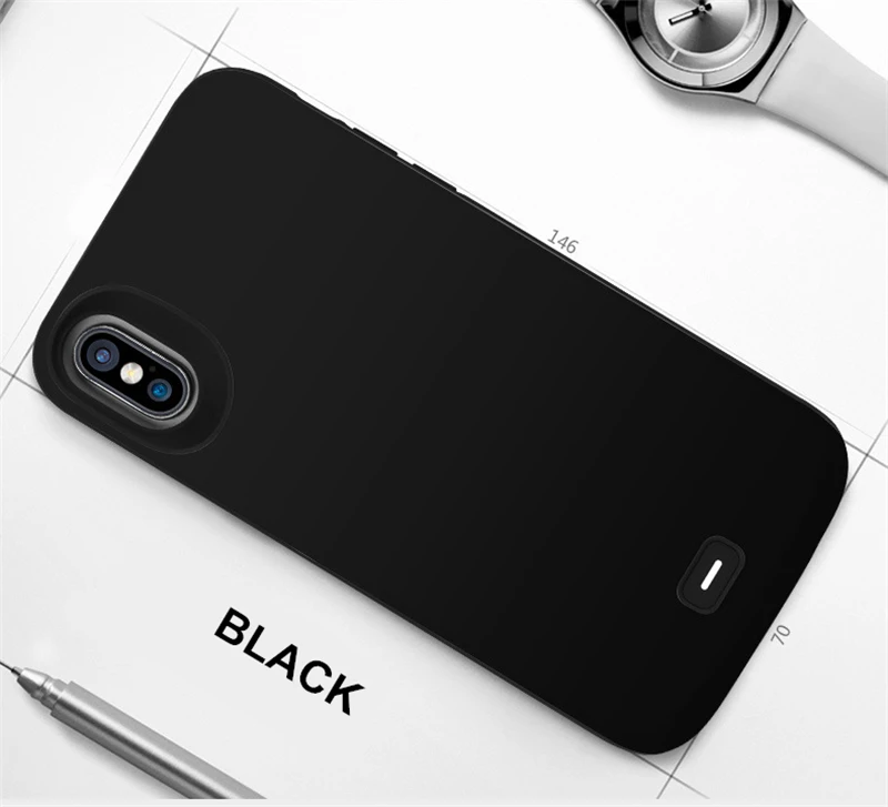 NTSPACE 5000 мАч портативное зарядное устройство чехол для iPhone X Xs power Case Внешний блок питания для iPhone Xs чехол для батареи