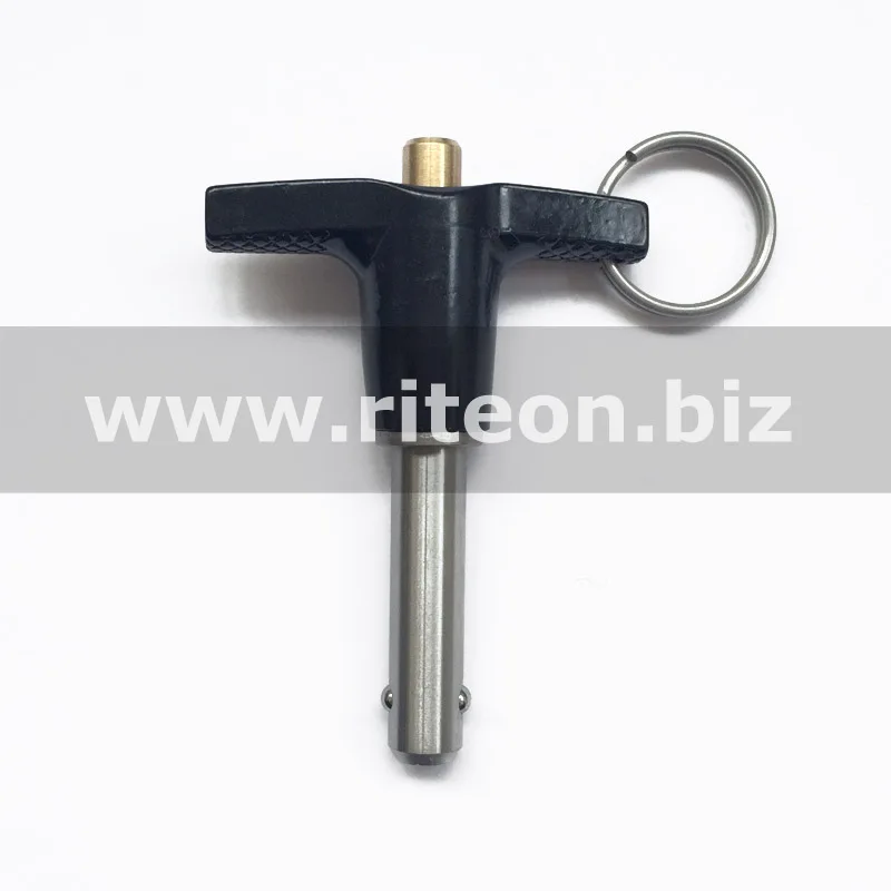 T handle quick release pin, ball lock pin, M8ST25in Pins from Home