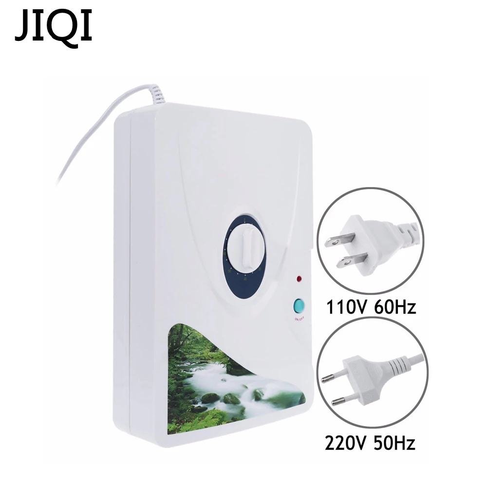 JIQI 600 мг/ч озоногенератор колесный таймер очистители воздуха масло растительное мясо свежая Очищающая воздушная вода